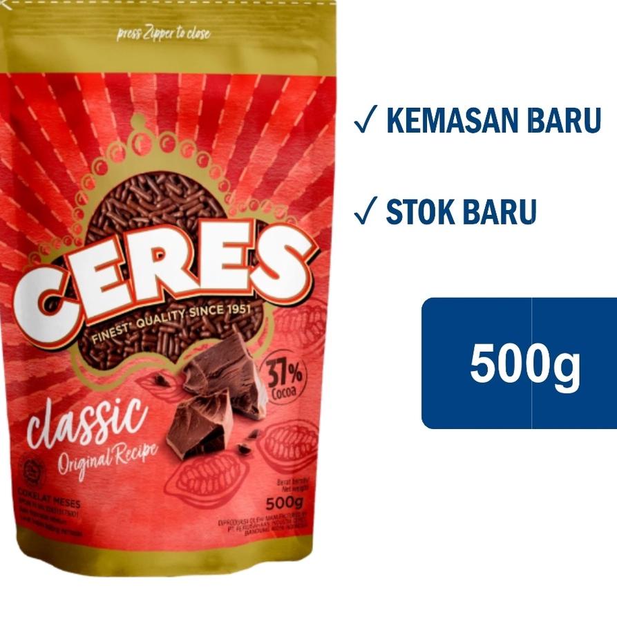 

✲ Ceres Classic Ziplock 500g Coklat Meses Ceres Meises Ceres ✷