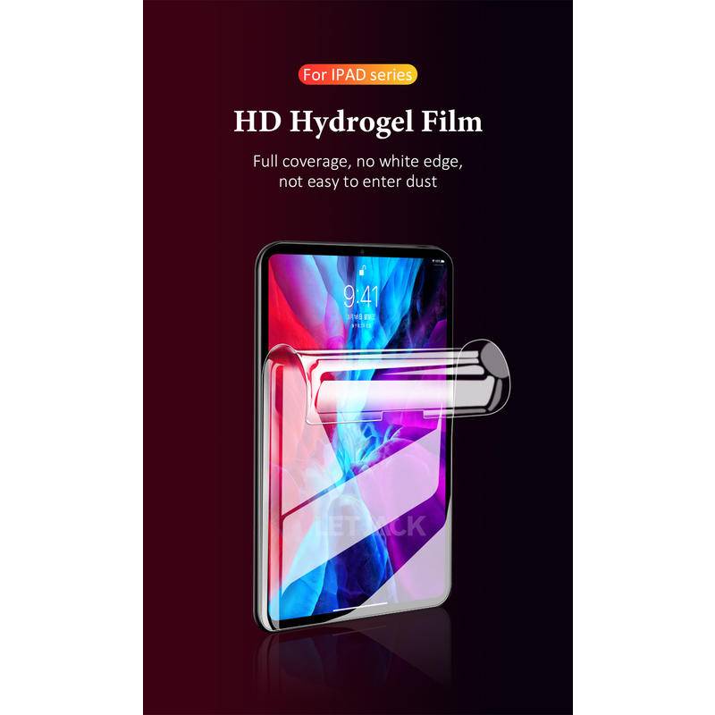 Film HD Hydrogel 2000D Untuk iPad Pro 11 12.9 2018 2020 2021 2022 10 9 8 7 6 5 10.9 10.2 9.7 Film Pelindung Layar Untuk iPad Air Mini 6 5 4 2 10.5 10.9 7.9 8.3