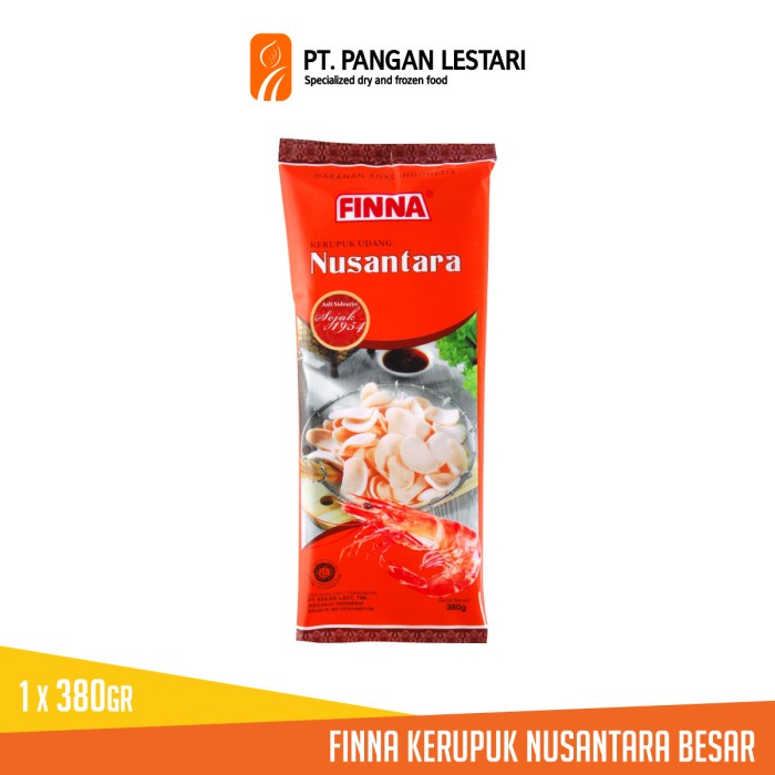 

Terlaris ✨ -FINNA KERUPUK UDANG NUSANTARA 380GR2.2.23