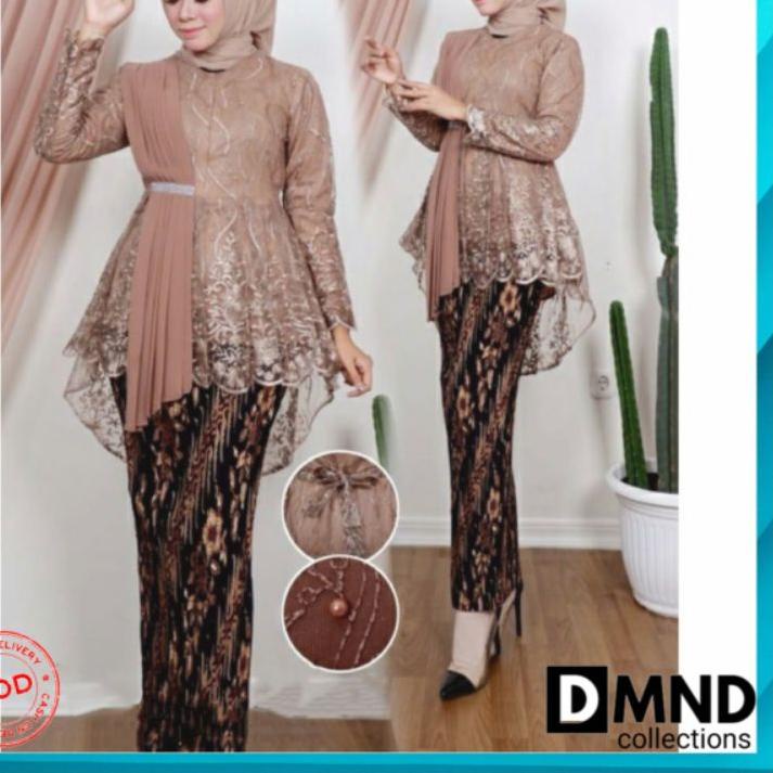Paling Dicari.. SET KEBAYA SELENDANG AUREL - KEBAYA MODERN - KEBAYA WISUDA - KEBAYA PESTA - ATASAN K