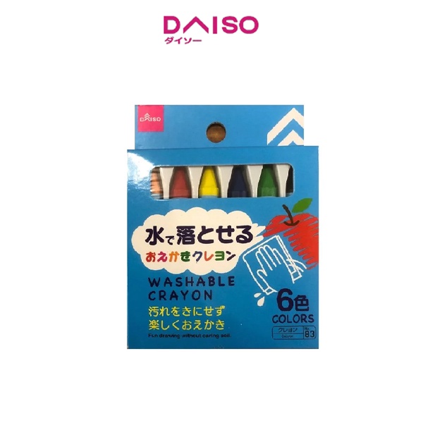 

Daiso Oekaki crayon that can be removed with water 6 colors