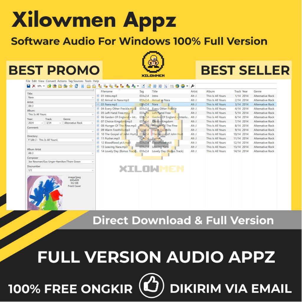 [Full Version] Mp3tag Pro Lifetime Audio Software WIN OS