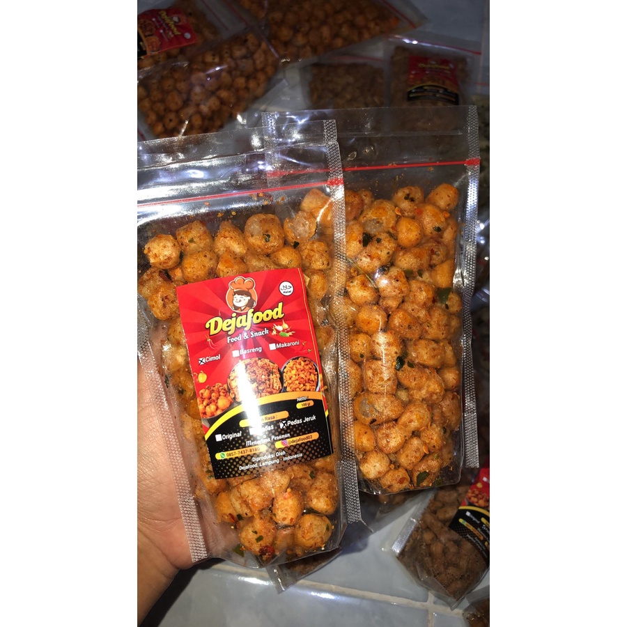 

Cimol Pedas Daun Jeruk