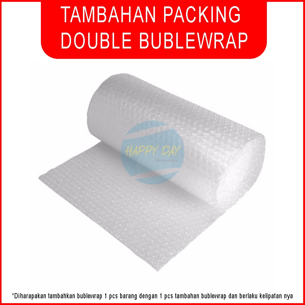 

TAMBAHAN PACKING EXTRA BUBLEWRAP PECAH BELAH