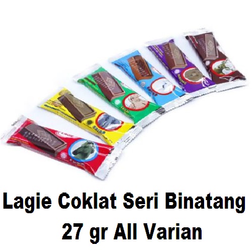 

Lagie Coklat Seri Binatang 27 gr All Varian - L'agie Animal Series Cokelat