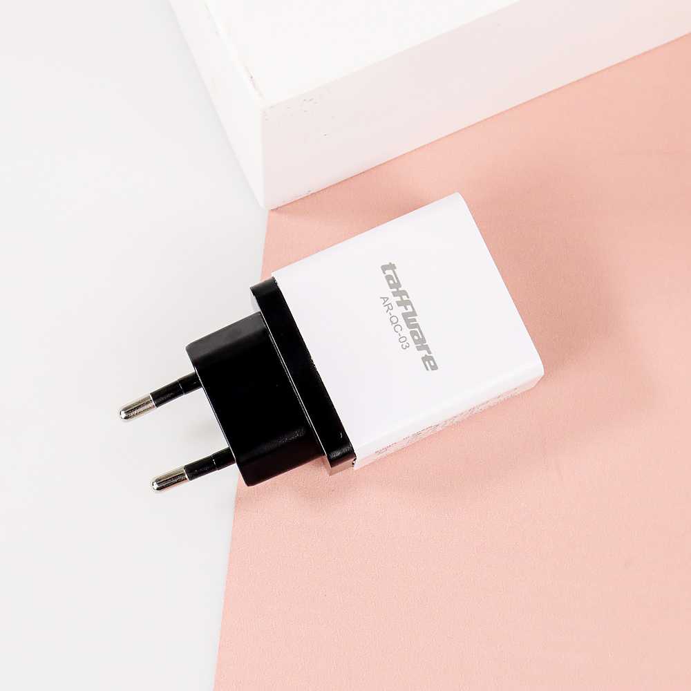 Charger Hp Aandroid USB 3 Port Qualcomm QC 3.0 EU Plug Fast Charging