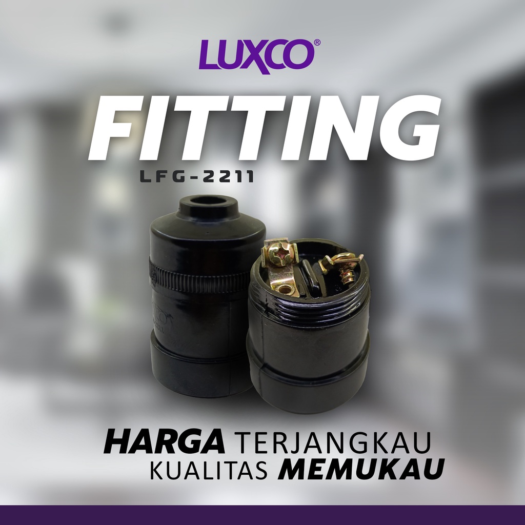 [COD] Fitting Gantung Hitam MURAH /Model Menyerupai Broc MERK LUXCO PREMIUM BAHAN ABS-BAKE LITE FREE ONGKIR GROSIR (SEKILO 40)