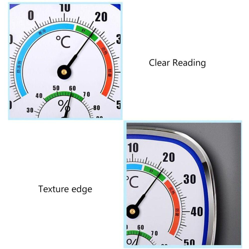 Lanfy Humidity Gauge Wall Mounted Digital Electronic Thermometer Termometer Hygrometer Pengukur Higrometer Ruangan Pengukur Kelembaban Suhu