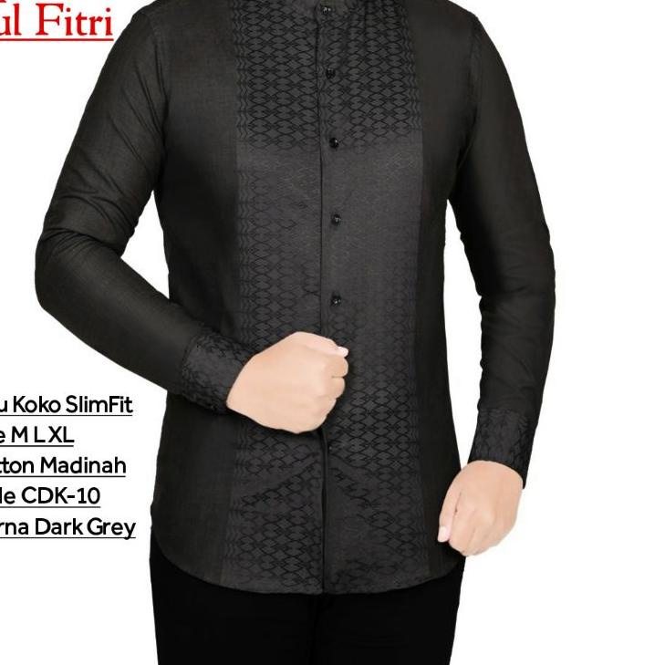 ✸ CDL 10 HEM KEMEJA KOKO PRIA SLIM FIT LENGAN PANJANG COLIN DION BAJU KOKO MUSLIM LEBARAN ✭