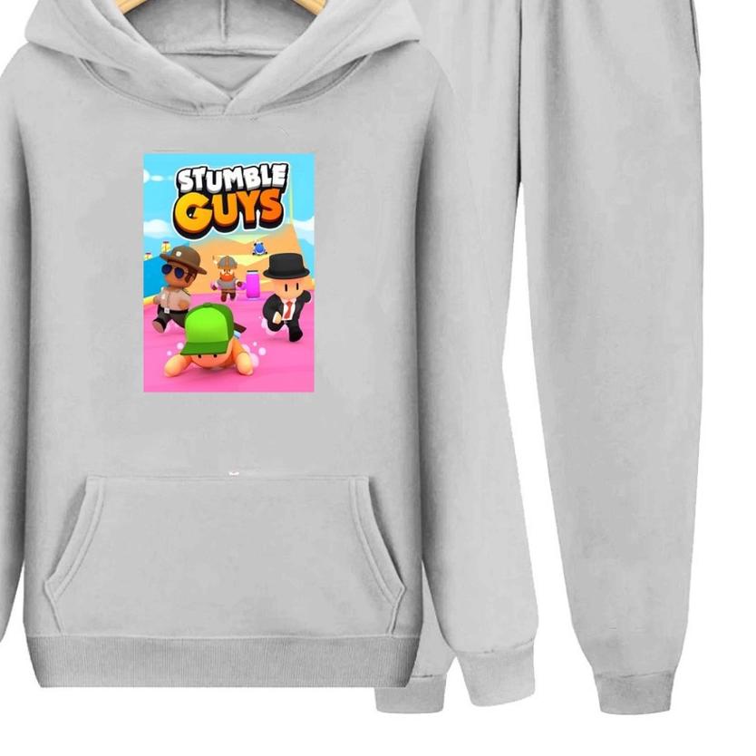 ♔ Setelan Sweater Anak Stumbel Game 02 /Baju Sweater Hoodie Anak ☺