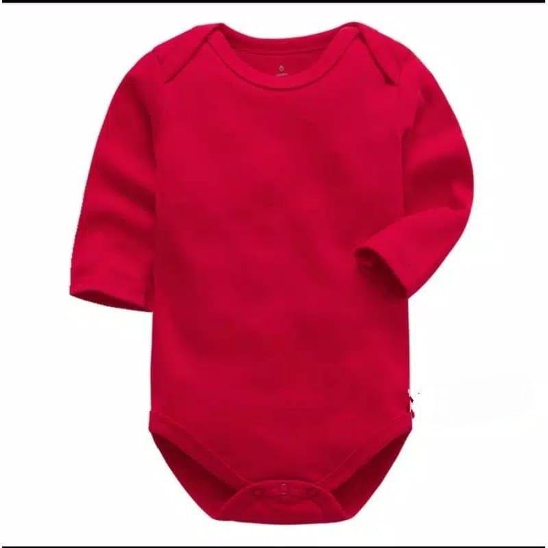 JUMPER BABY POLOS LENGAN PANJANG SNI UNISEX NC