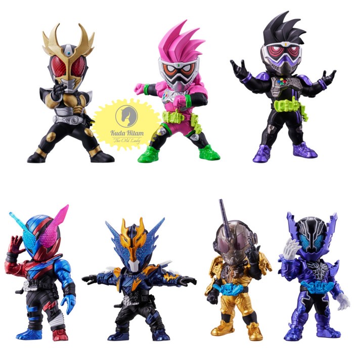 Bandai Converge Motion Kamen Rider 2 Agito Ground Fomr Ex-Aid Genm Action Gamer Level 2 Build Rabbit