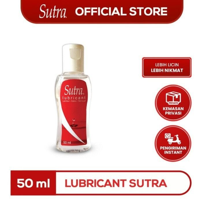 Sutra Lubricant Pelumas Lebih Licin Saat Main 50ml (Privacy Terjaga)