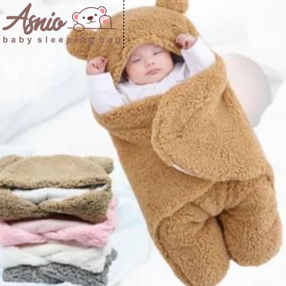HARGA TERMURAH Selimut Bayi Karakter Slimut Bayi Karakter Bedong Instan Baby Blanket Selimut Bulu Ba