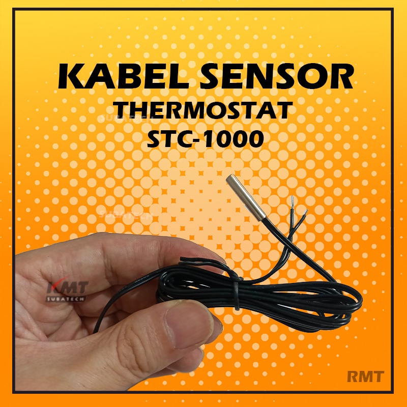 Kabel Probe NTC Sensor Untuk Thermostat XH-W3001 STC-1000 Mesin Tetas Telur Full Otomatis RMT