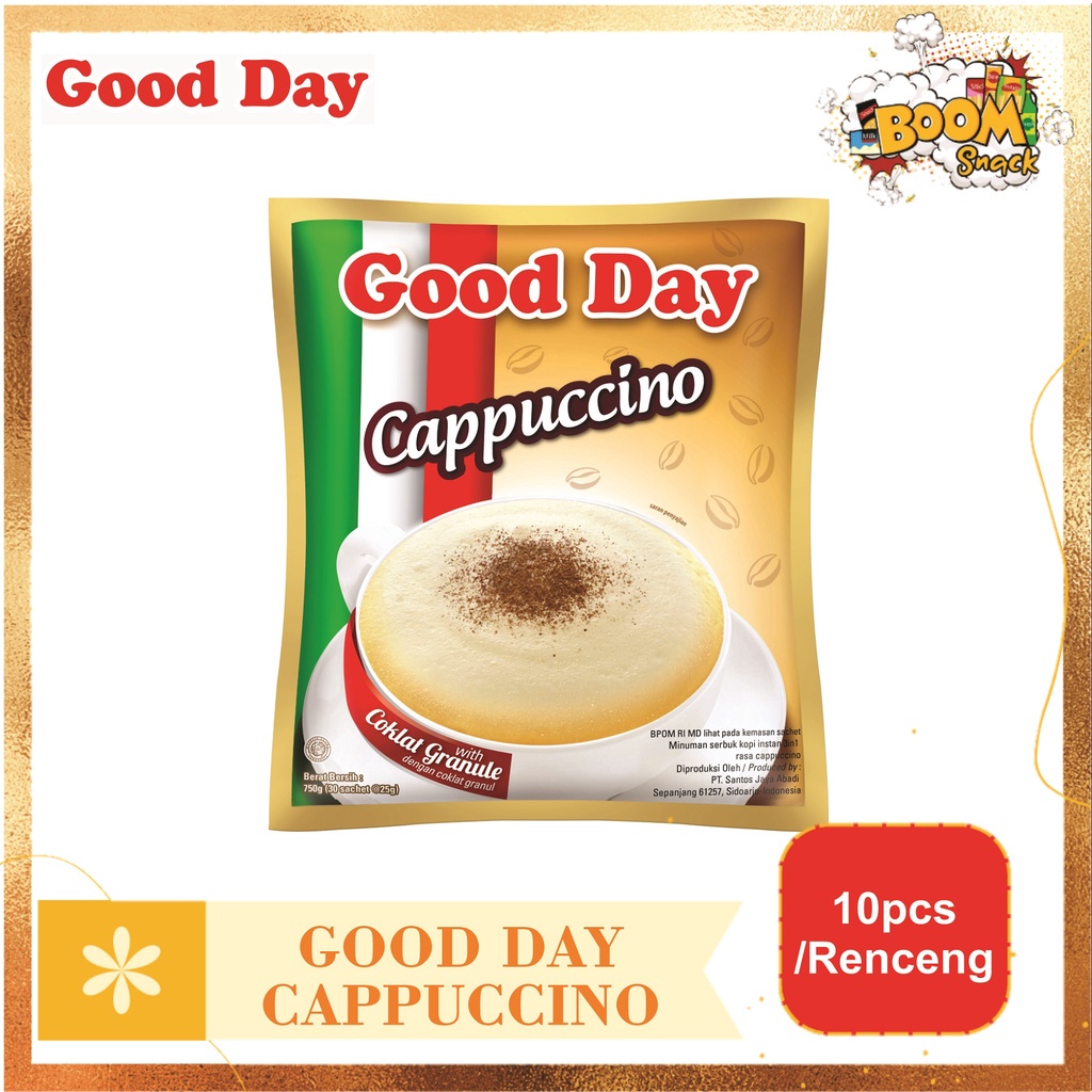 RCG - Good Day Kopi Cappuccino isi 10pcs