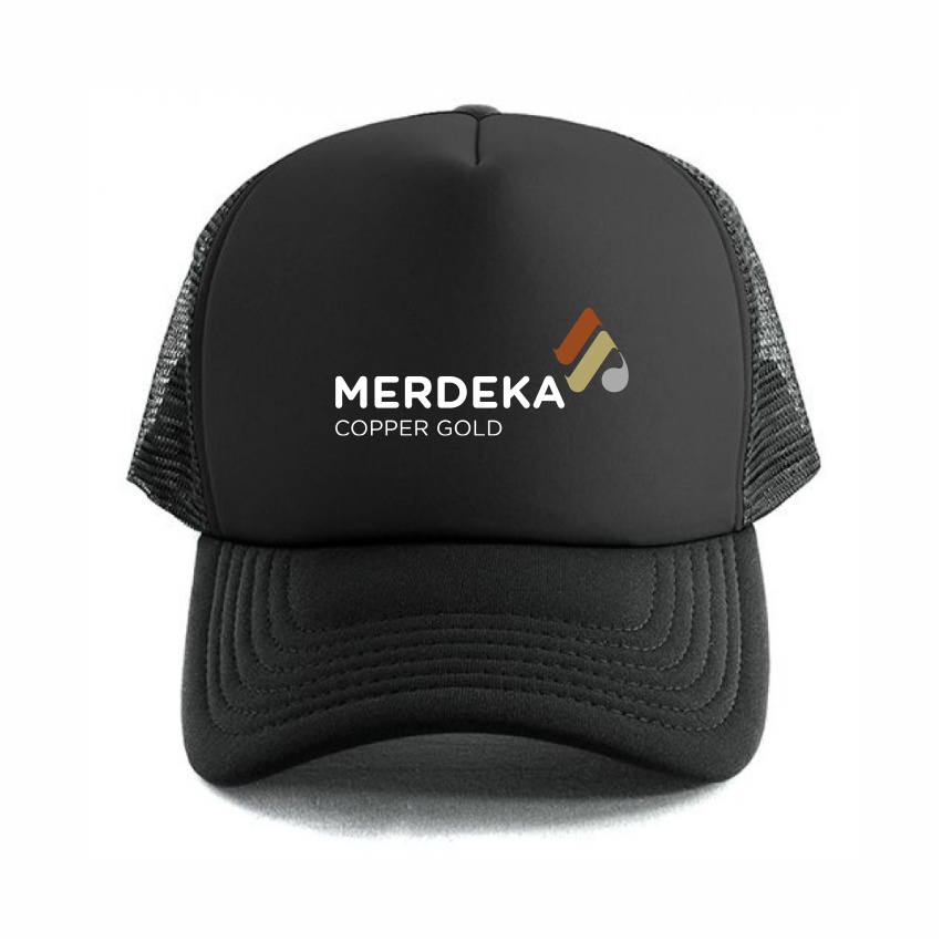 TOPI TRUCKER MERDEKA COPPER GOLD