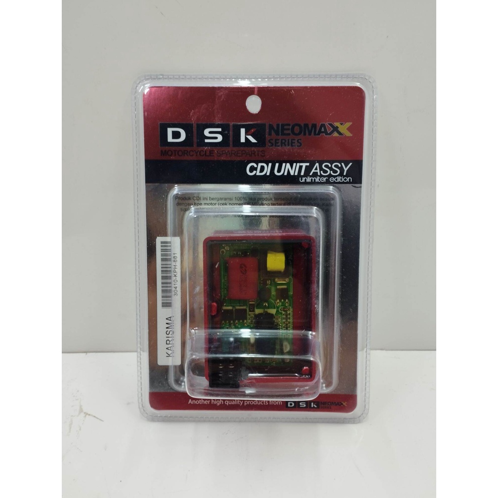 CDI RACING DSK NEOMAX KHARISMA SUPRA X 125 UNLIMITED SETARA BRT