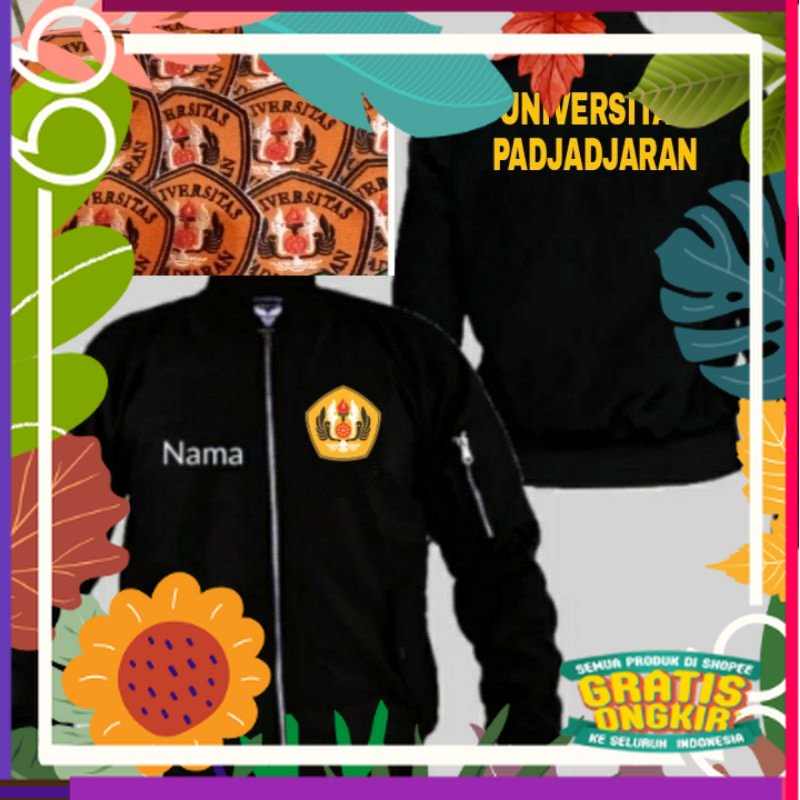 jaket UNPAD jaket bomber UNPAD jaket universitas Padjadjaran jaket bomber universitas Padjadjaran / 