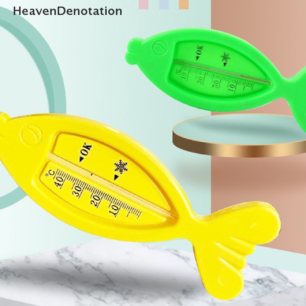 [HeavenDenotation] 1pc Termometer Mandi Bayi Termometer Mandi Bayi Termometer Ikan Kecil HDV