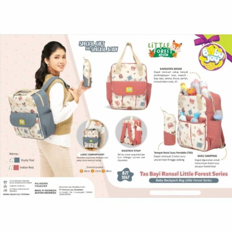 Baby Joy Tas Ransel Little Forest Series - BJT1047