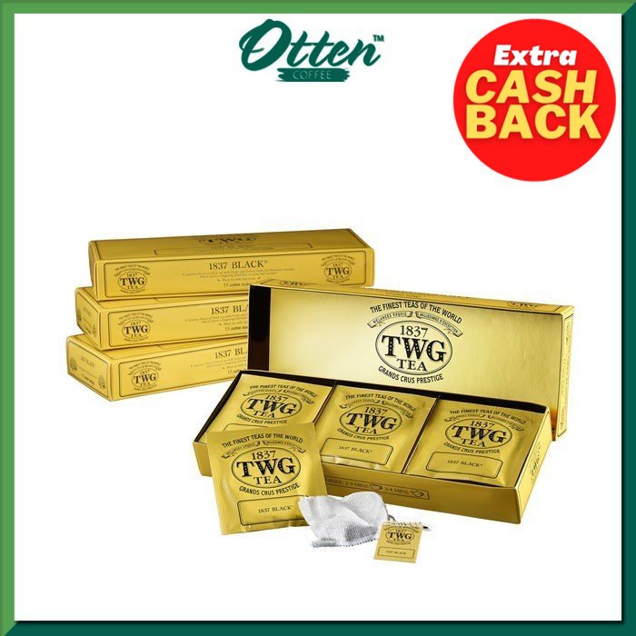 Teh Hijau Morrocan Mint Celup 15 Kantung Kemasan Box