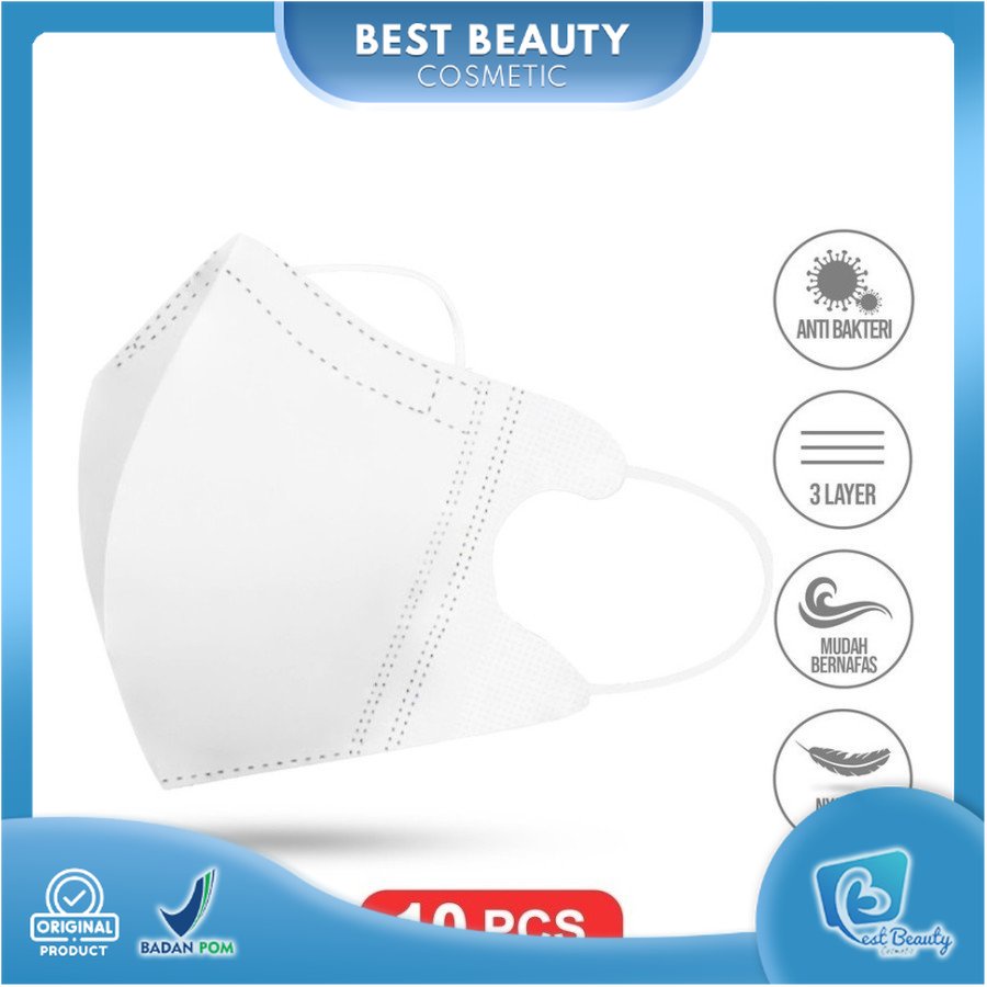 ★ BB ★ Madame Gie Protect You Duckbill Face Mask – Masker Isi 10 Pcs