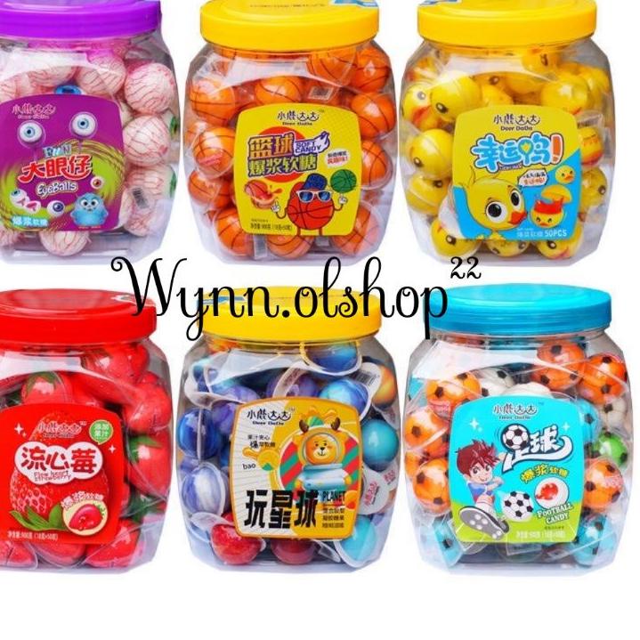 

◌ PERMEN LUNAK LUVMI JELLY GUMMY SELAI HALAL VARIAN 10GR/1 TOPLES ➵