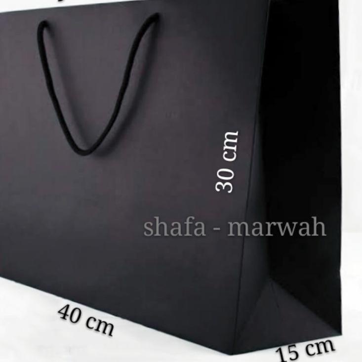 

Star 12.12 BIG SIZE PAPERBAG XXXL JUMBO DARK NAVY 40 X 30 X 15 cm. 