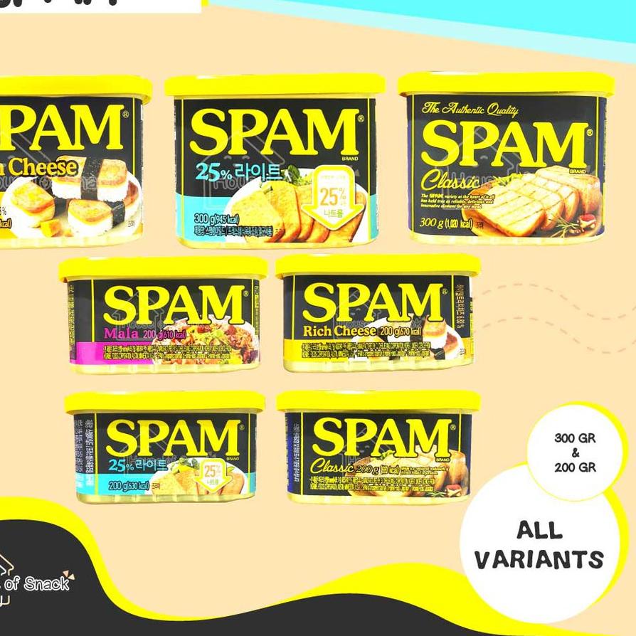 

➷ SPAM ORIGINAL MADE IN KOREA /ALL VARIANT READY Ω
