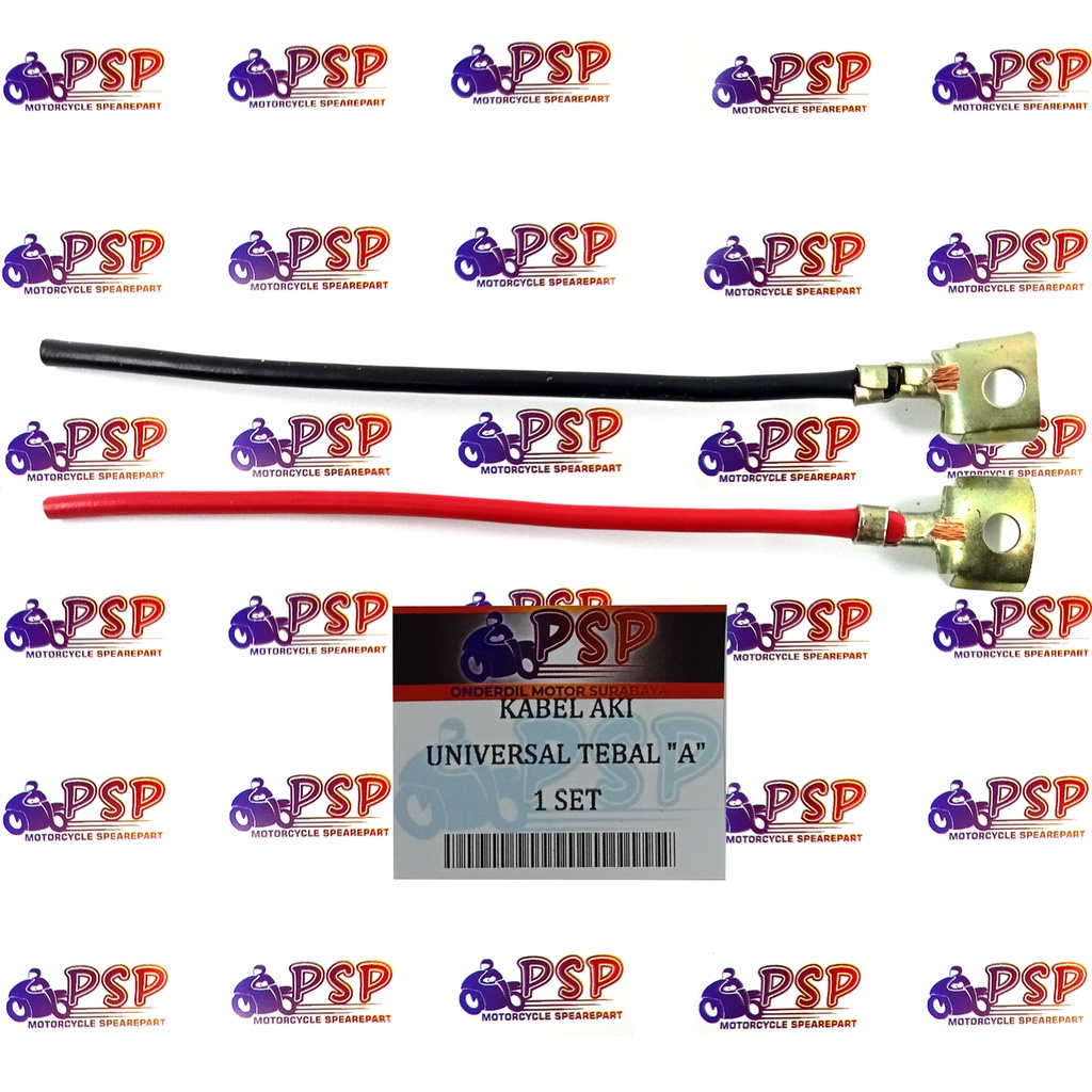 Jual Kabel Aki Universal Tebal "A" - Cable Skun Accu Minus Plus Dapat