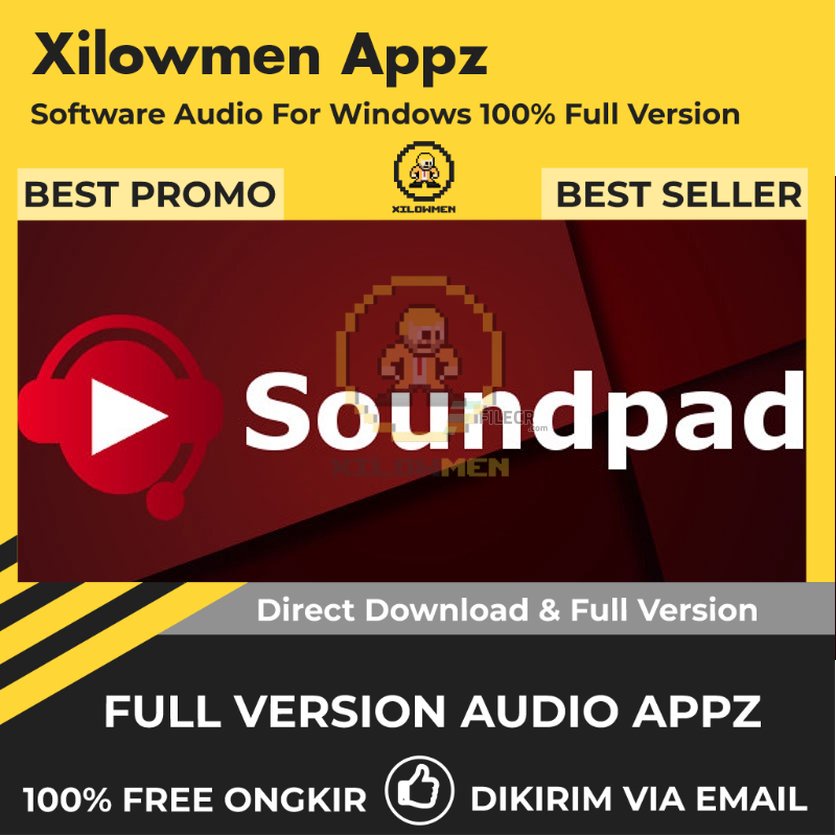 [Full Version] Leppsoft SoundPad Pro Lifetime Audio Software WIN OS - Alat penciptaan dan pengeditan suara untuk produksi audio