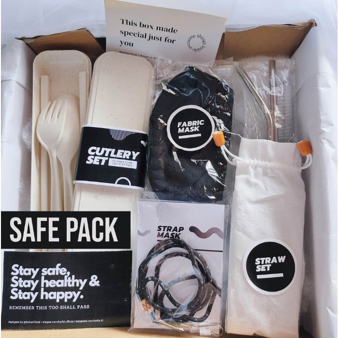 

(COD) New Normal Kit Box Hampers NewNormal Set Gift Paket Kado Parcel Ultah - Safe