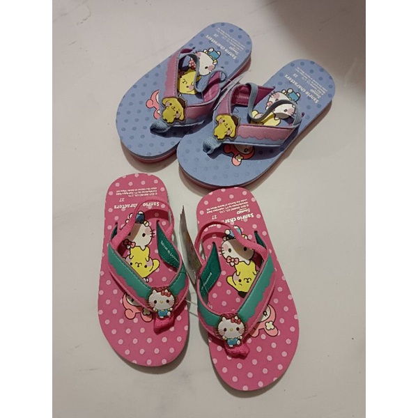 sandal jepit anak tali belakang merk nevada