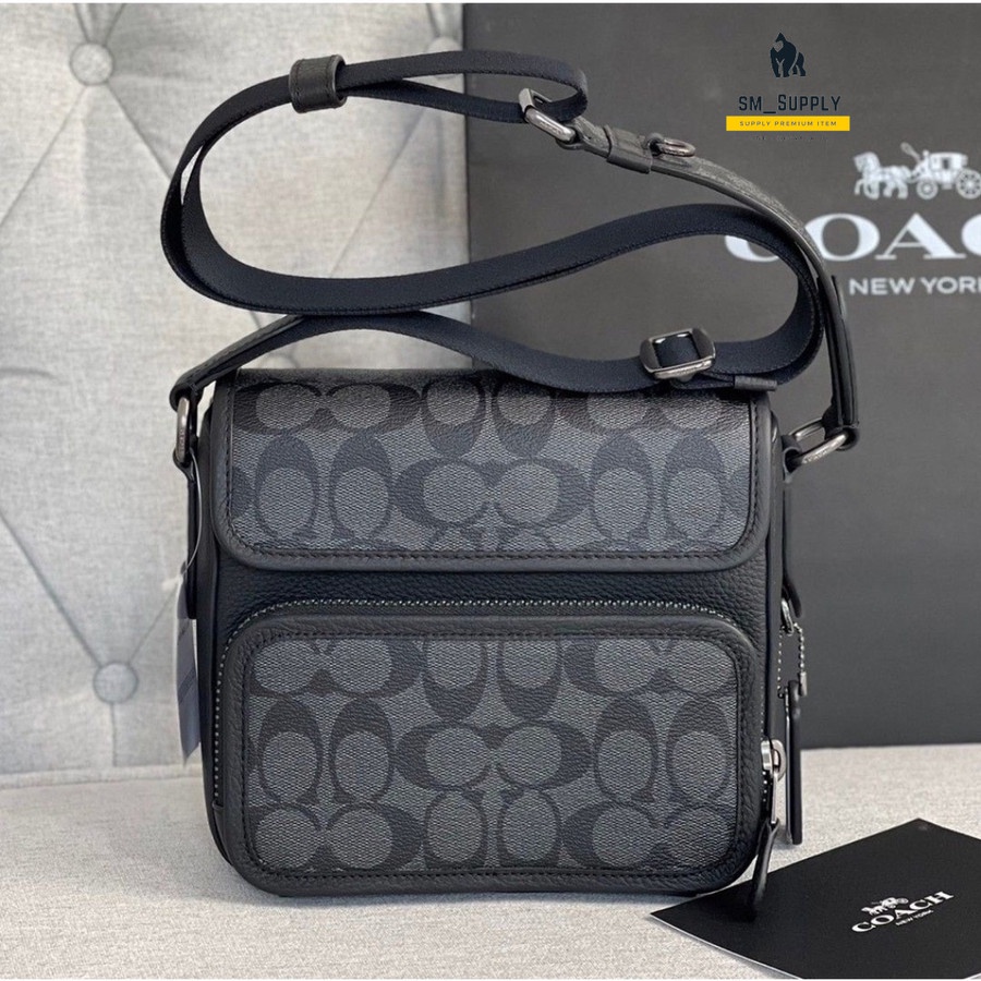 COACH TAS PRIA CROSSBODY SHOULDER BAG SULLIVAN HERITAGE COACH 9870