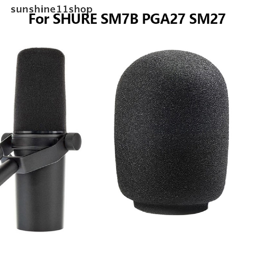 Sho Foam Microphone Windscreen Untuk Mikrofon Kondensor SM7B PGA27 SM27- Sebagai filter pop Untuk Mikrofon N