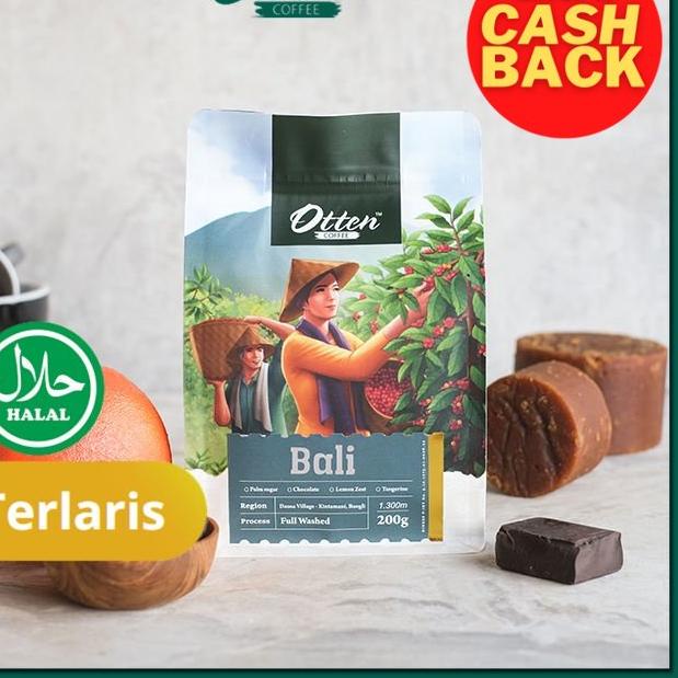 

✤ Otten Coffee Bali Kintamani 200g Kopi Arabica - Biji Kopi ☃