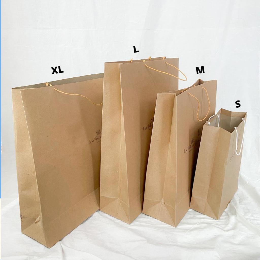 

PAPER BAG POLOS JUMBO PAPERBAG SEDANG MEDIUM KECIL CUSTOM TAS KERTAS MURAH BROWN CRAFT PACKAGING