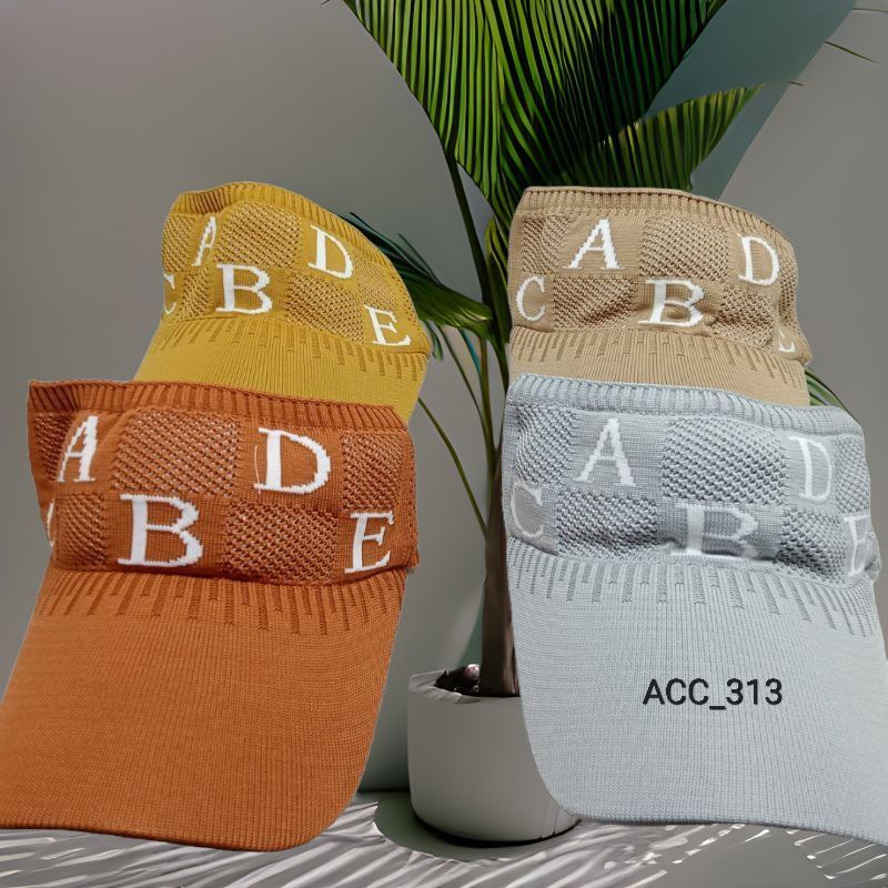 Topi senam import/topi sport/topi zumba/topi joging ABCDE