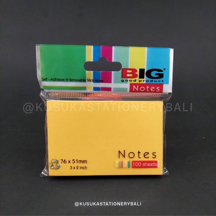 

Sticky Note Notes BIG SN 7651T 76x51