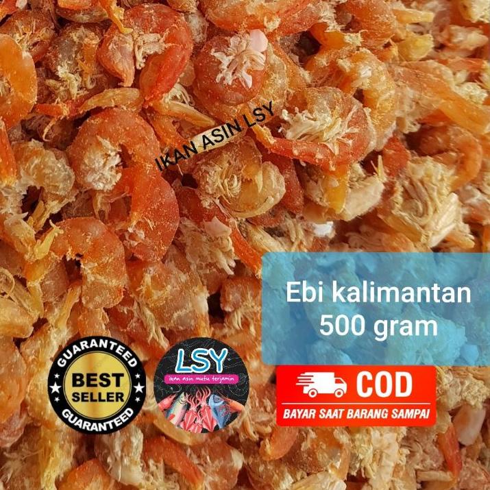 

☻ EBI KERING SUPER / UDANG EBI DAGING 500 GRAM ( ASLI KALIMANTAN ) ➪