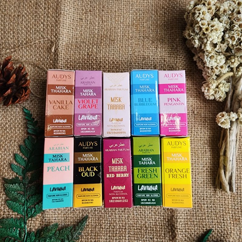 BPOM MISK THAHARAH ORIGINAL 100% 3ml Parfum Miss v  Parfum wanita tahan lama