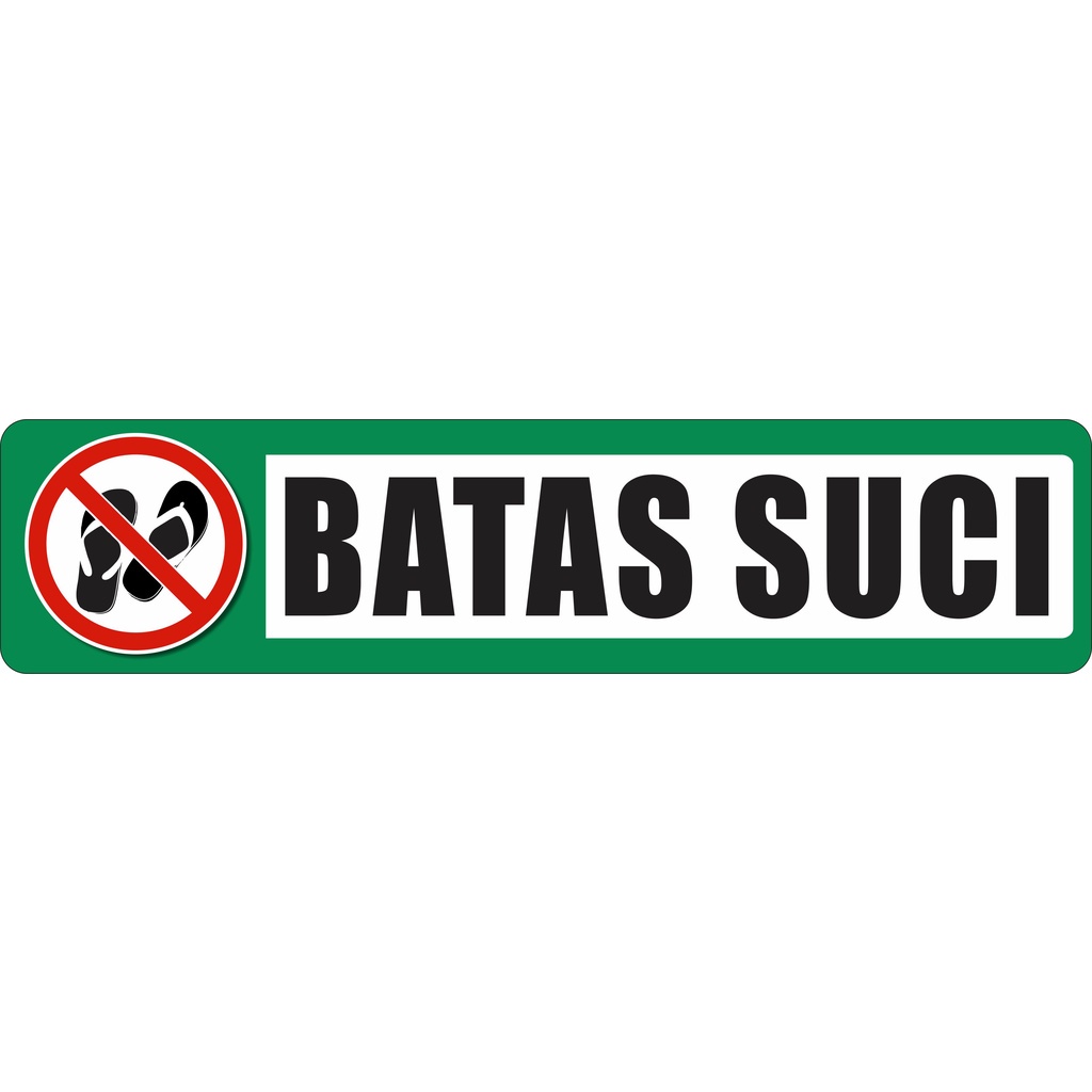 

Sign Akrilik batas alas kaki / batas suci / Papan Tanda Petunjuk batas suci Sign acrylic