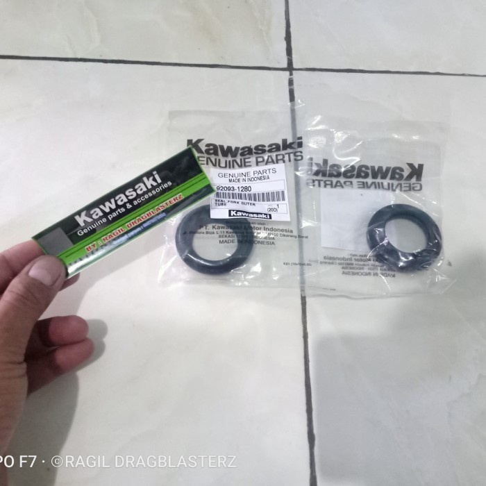 Sil Seal Shock Debu Depan Ninja R Ninja Ss New Ninja Rr Old Original Kode 035