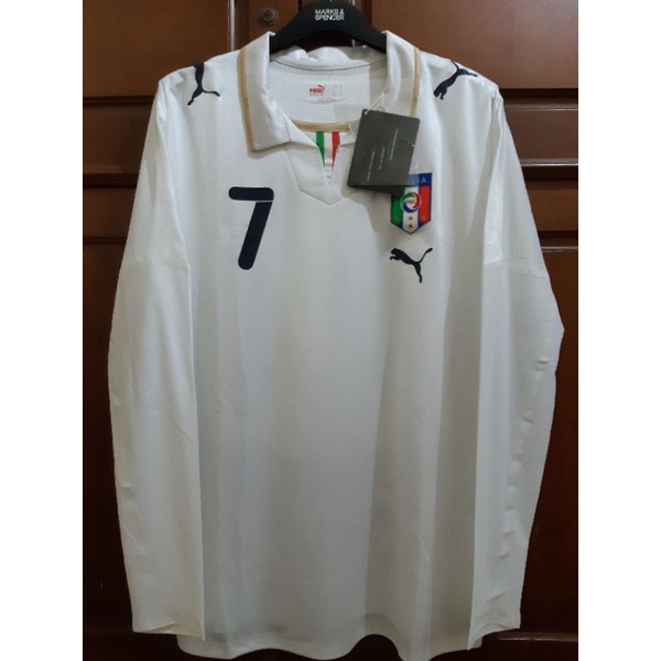 Jersey Italy Away 2008 Long Sleeve Original Player Issue
