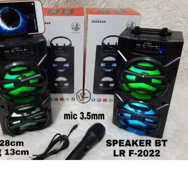 ➷ [MAA] Speaker Bluetooth LR F-2022 + mic ™