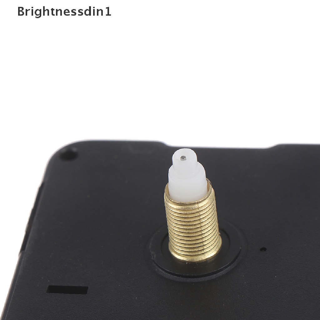 [Brightnessdin1] Diy Silent Classic sliver Watch Jam Dinding Movement Mechanism Parts Butik