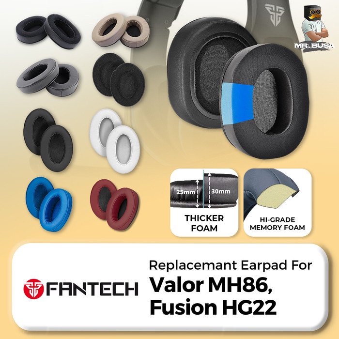 Earpad Ear Cushion Fantech Valor MH86 Fusion HG22 Echo MH82 Earcup