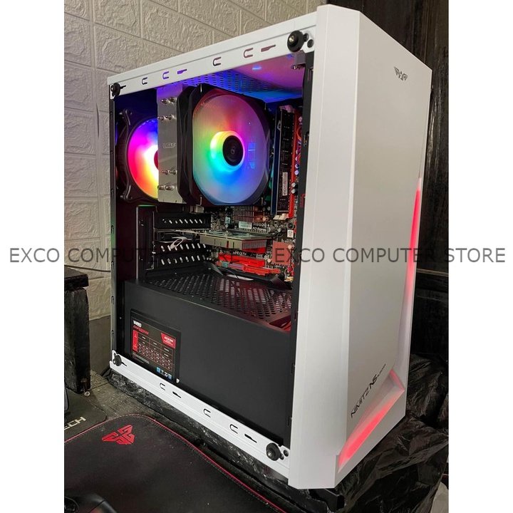 Pc Gaming Core i5-10400F Gen 10 With GTX 1050Ti 4GB GDDR5 ssd 120gb Hdd 500gb