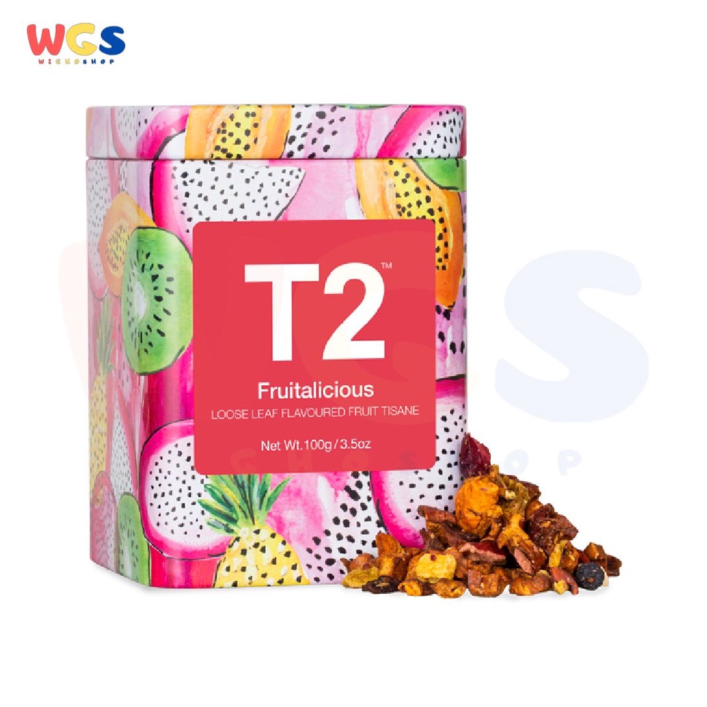 T2 Tea Fruitalicious Fruit Tea Loose Leaf Iced Tea Limited Edition100g